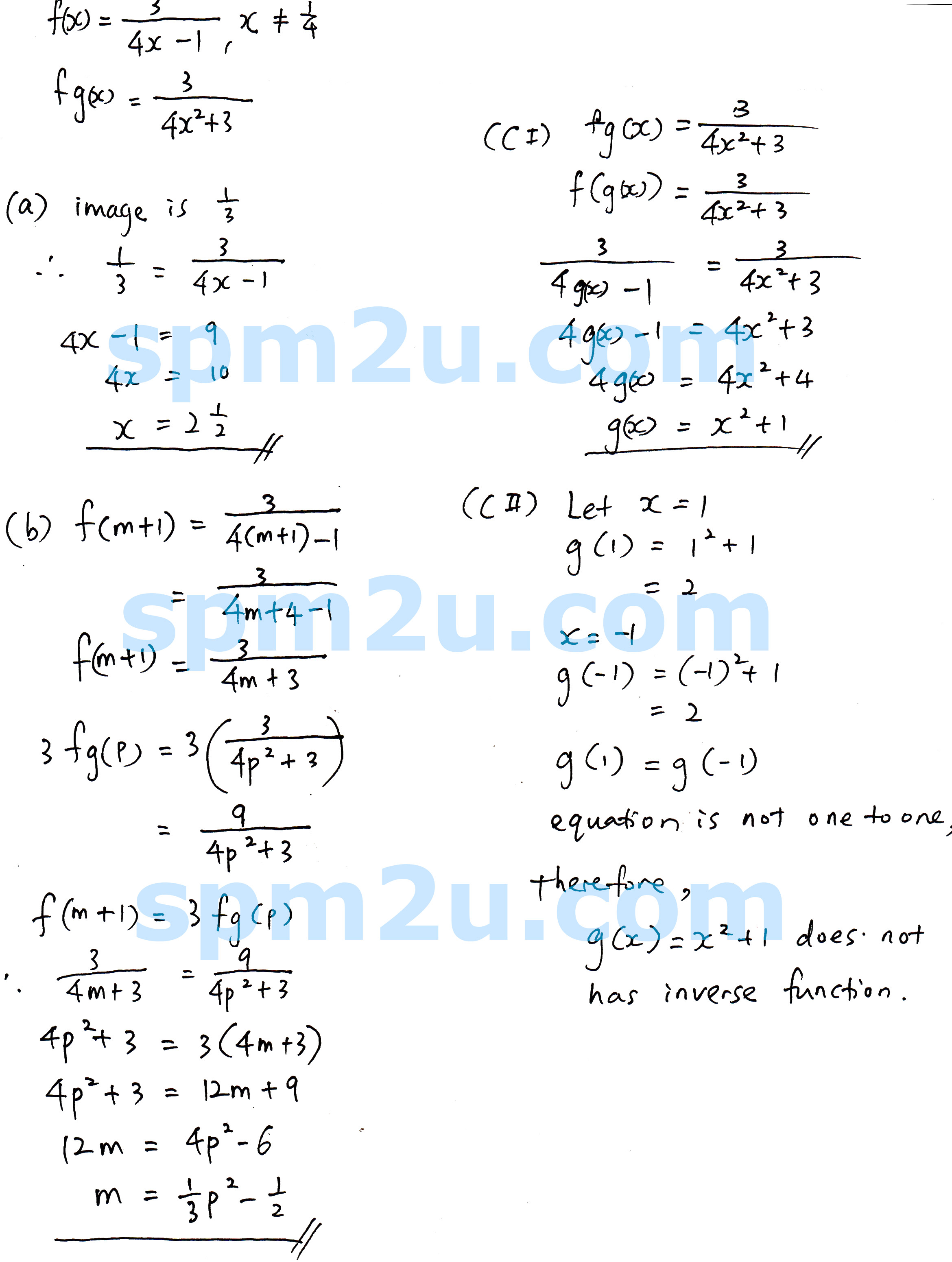 SPM Form 4 Functions 02